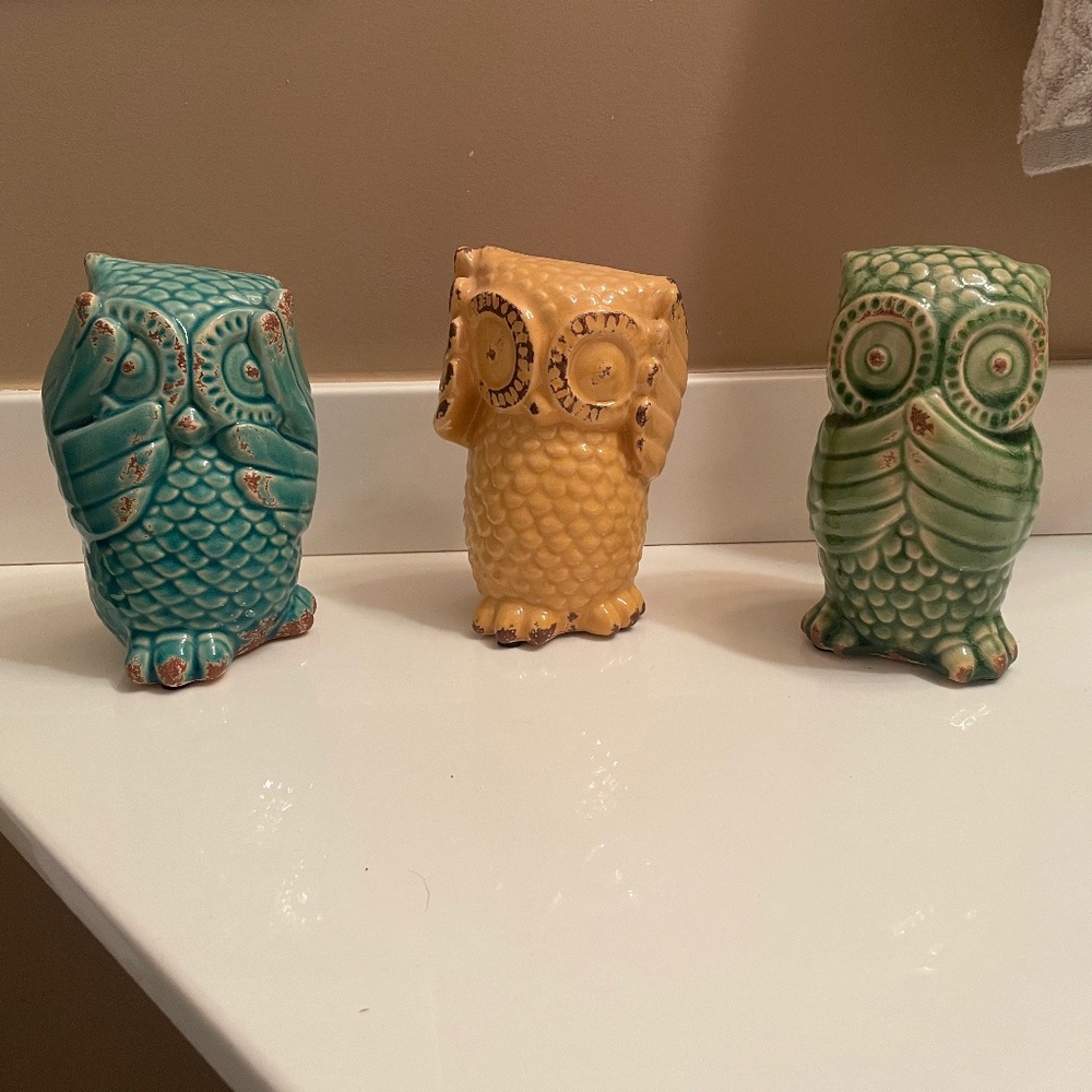 Pier 1 Owl Decor